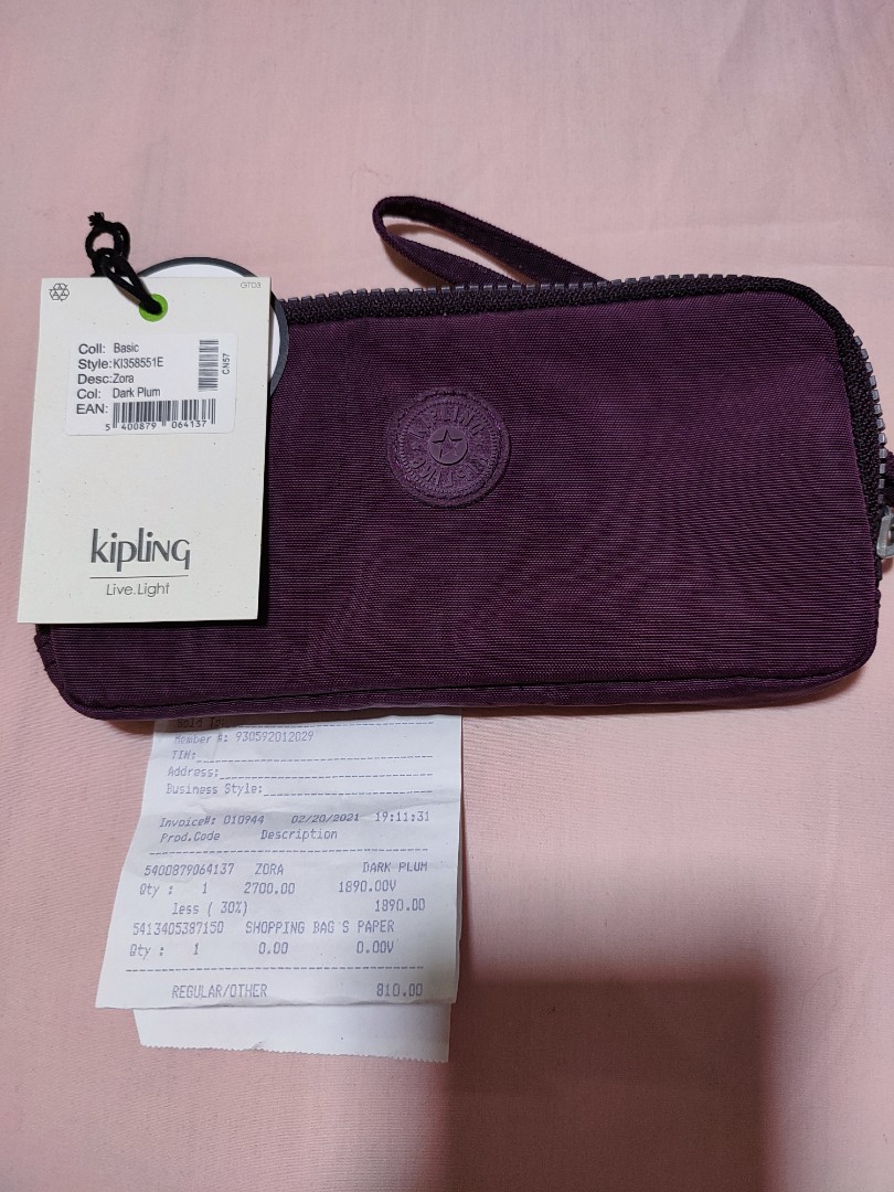 Kipling shop zora wallet