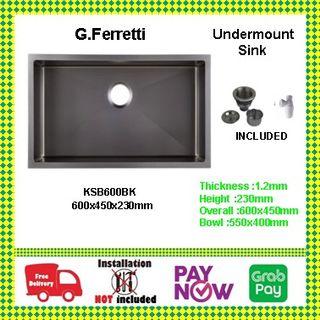 Kitchen Sink Undermount Metal gun