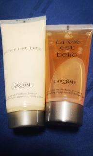 LANCOME BODY PROTECTION FRAGRANCES TRAVEL SET