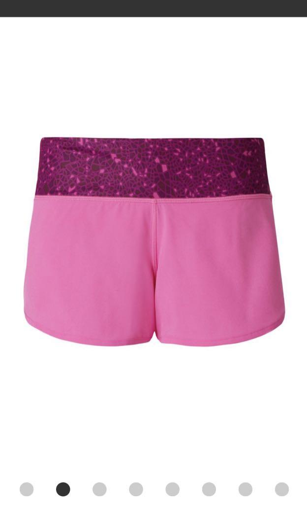 Lululemon Speed Shorts in Pink Paradise 