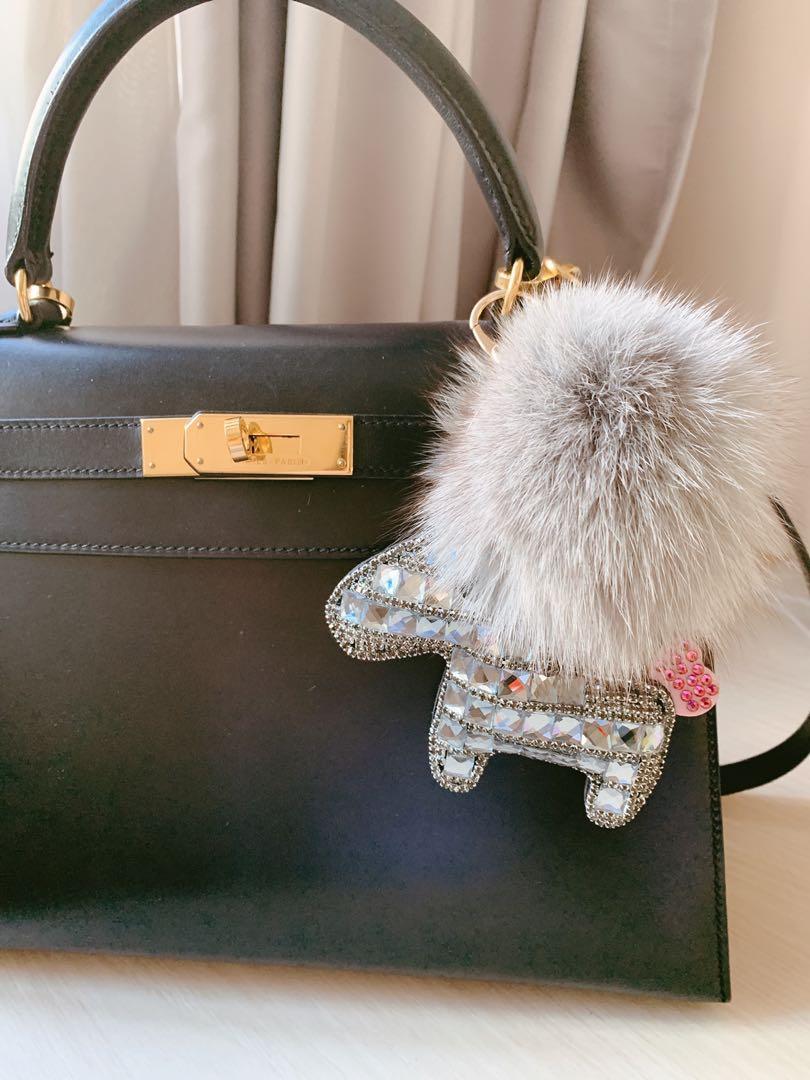 Hermes crystal 2025 bag