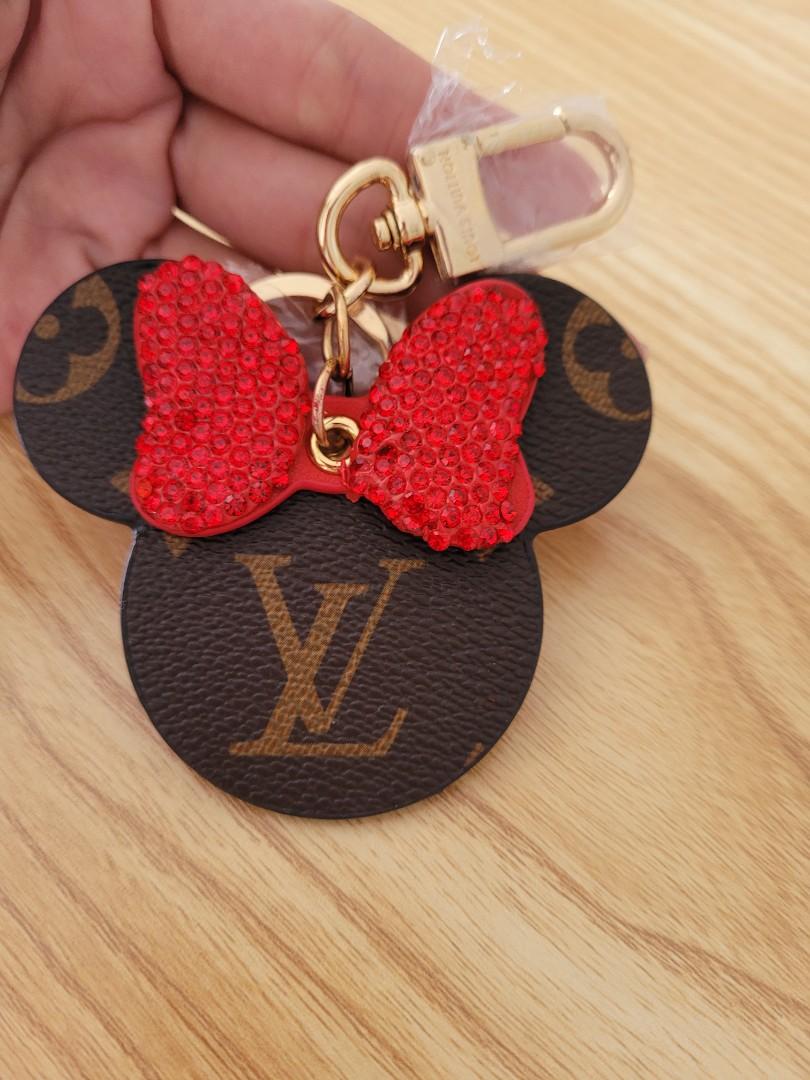 LV Louis Vuitton Mickey Minnie Keychain / Bag Charm, Women's Fashion,  Watches & Accessories, Other Accessories on Carousell