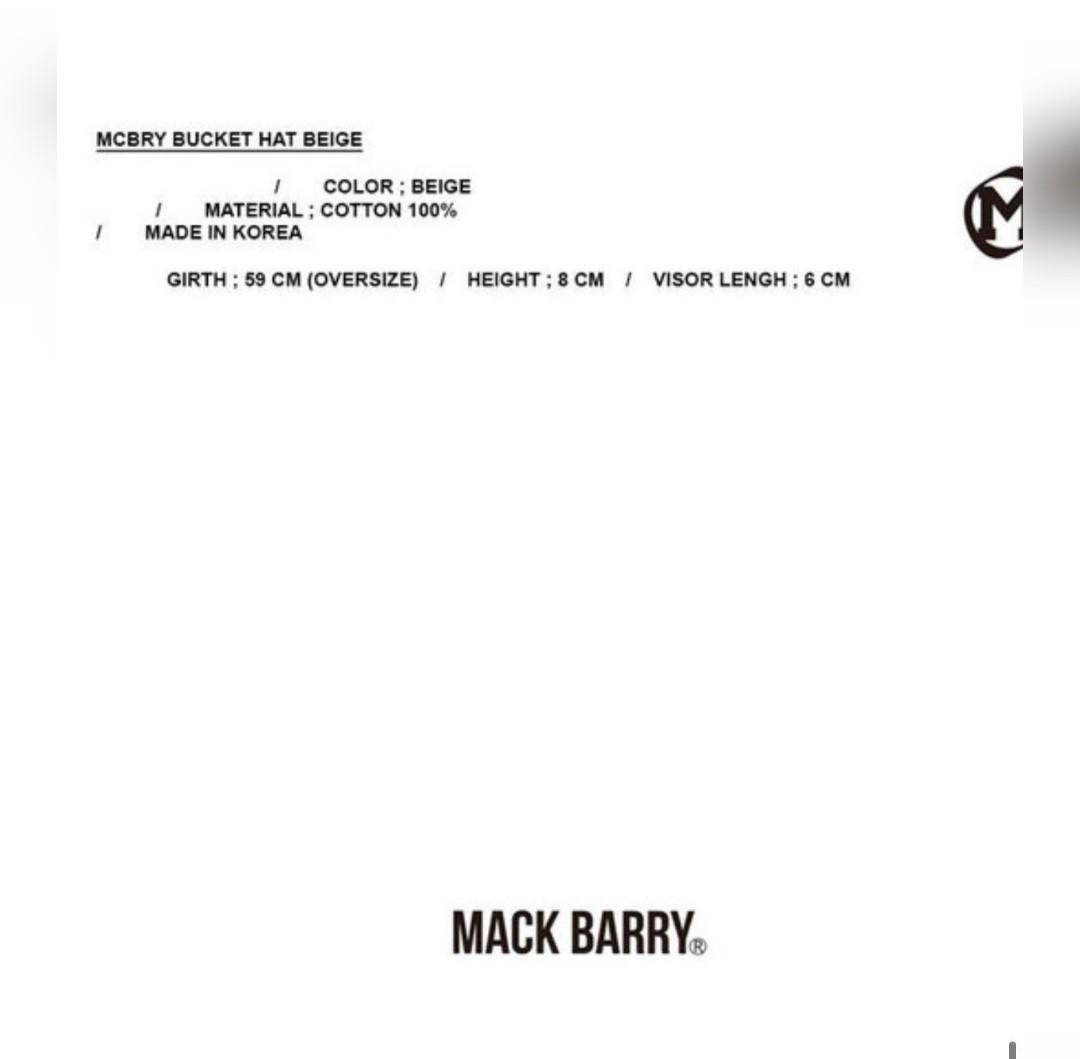 Mack Barry bucket hat (BTS likes this brand), Men’s Fashion, Watches