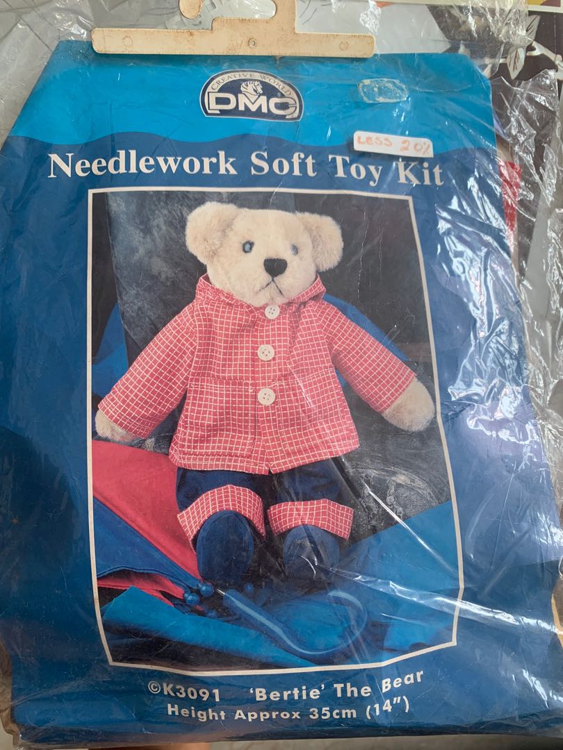 Make your own softtoy bear, Hobbies & Toys, Stationery & Craft