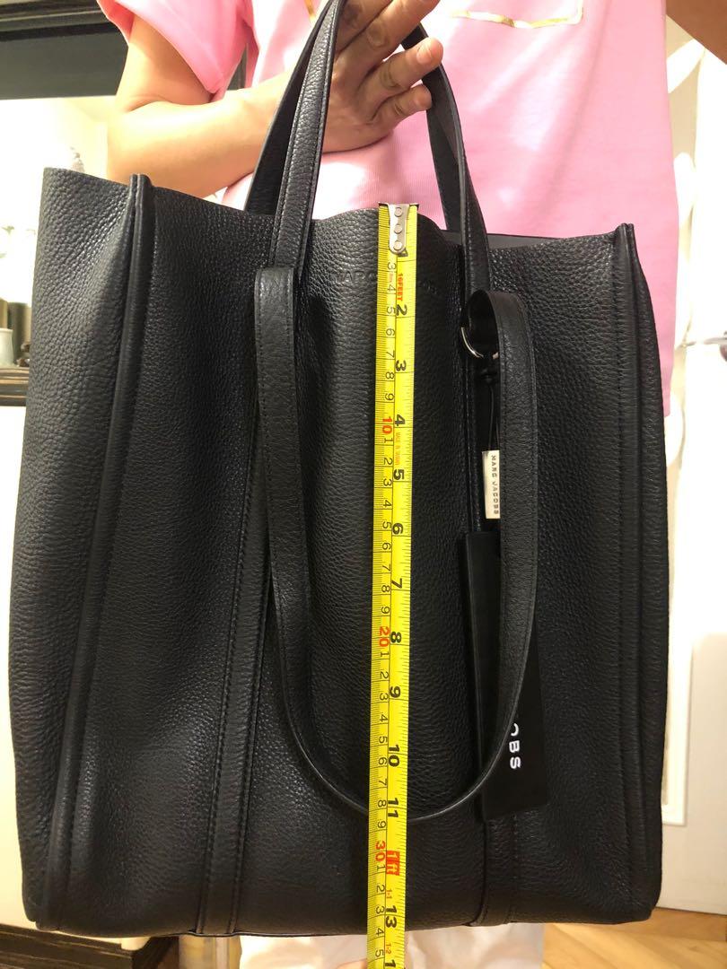 Marc Jacobs Oversized Tag Tote Leather Bag, 女裝, 手袋及銀包, 多