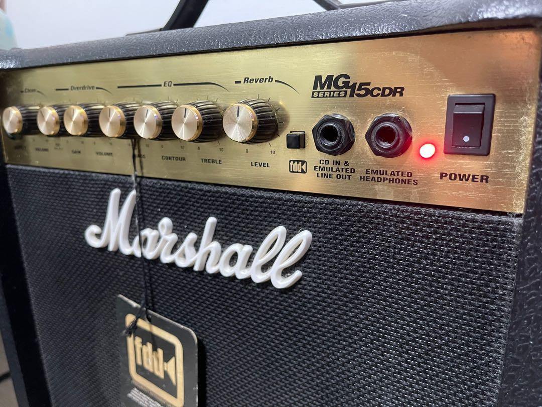 Marshall MG15CDR Combo Amp (15W) Clean, Overdrive, Hobbies & Toys