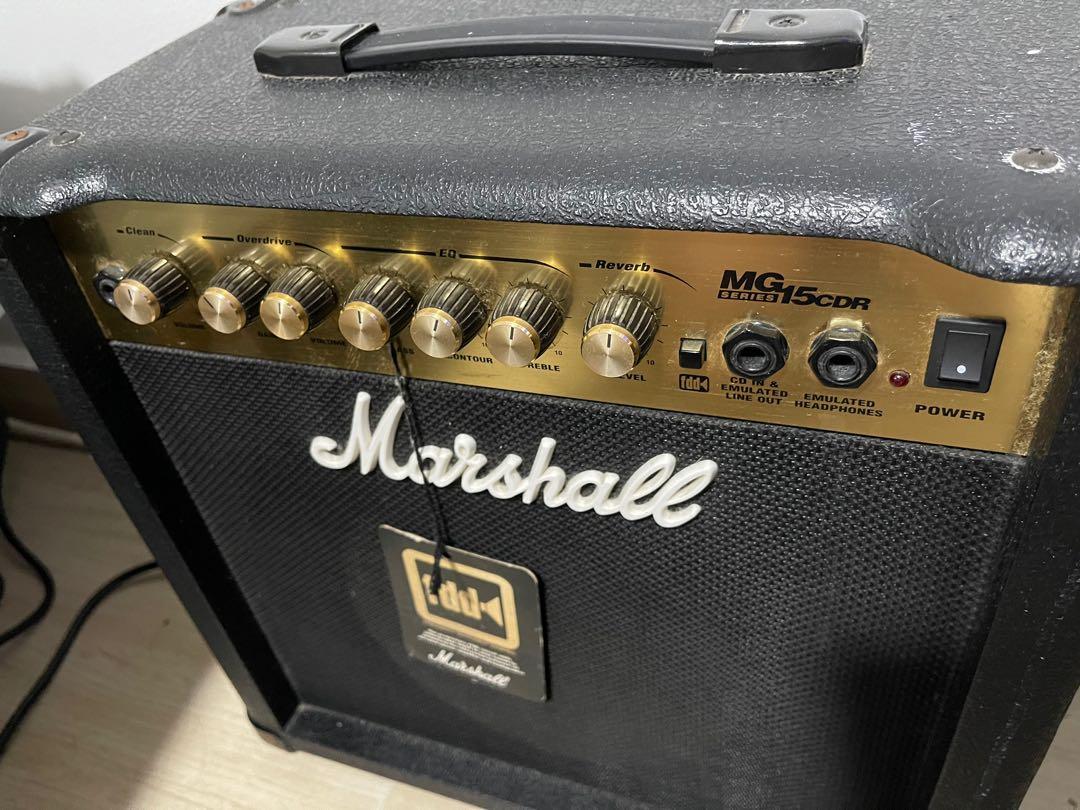Marshall MG15CDR Combo Amp (15W) Clean, Overdrive, Hobbies & Toys
