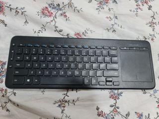 Microsoft Wireless Keyboard with Touch Pad