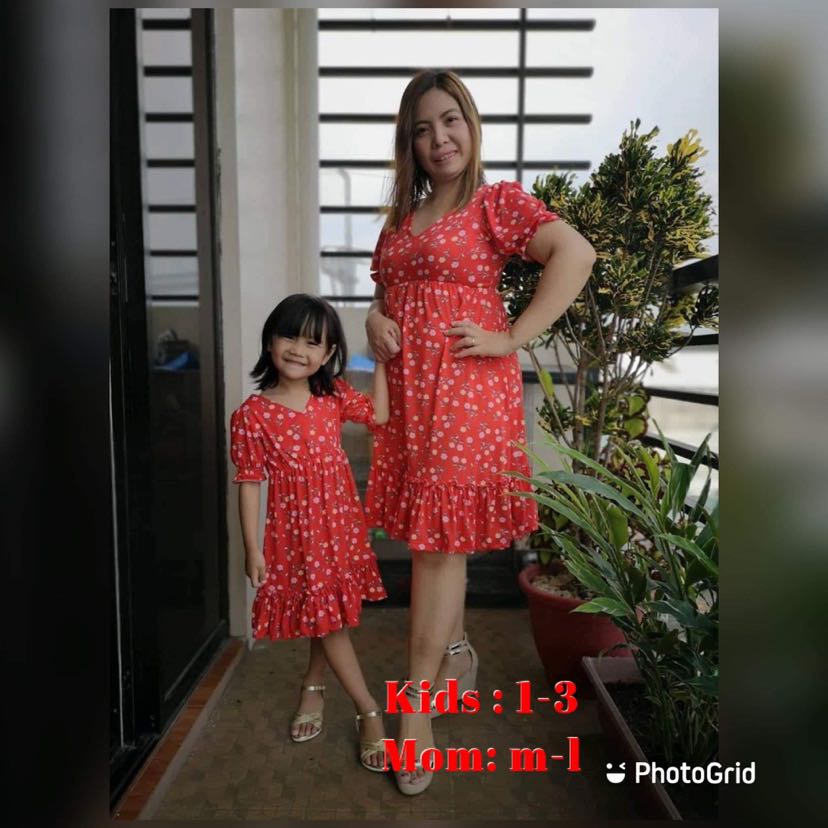 Mother and daughter terno store