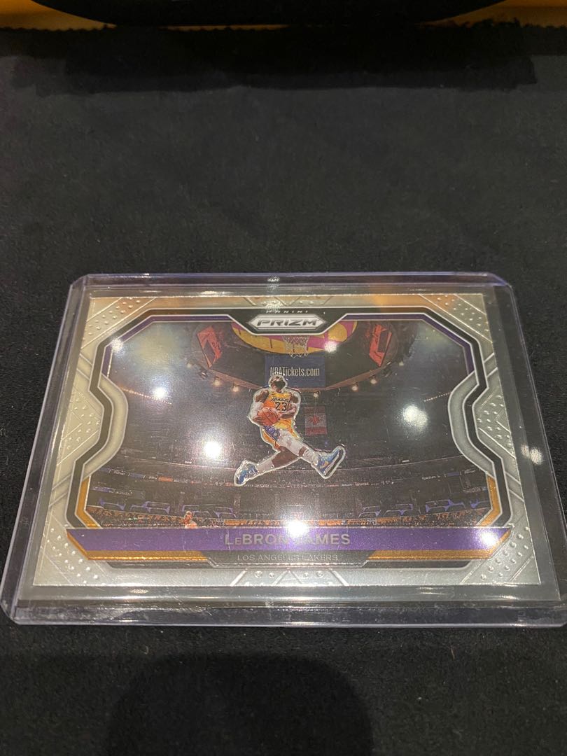 lebron james kobe tribute dunk card