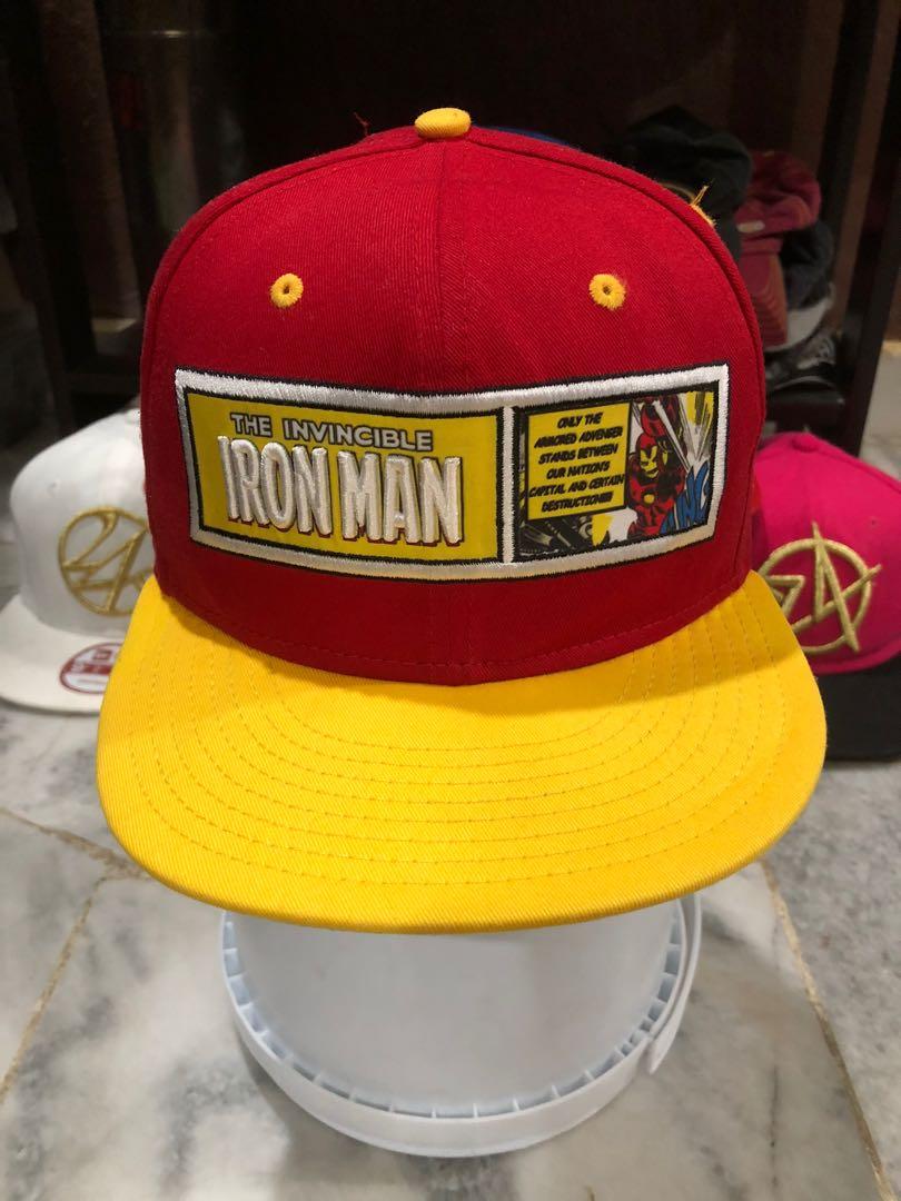 NEW ERA X MARVEL IRONMAN SNAPBACK CAP