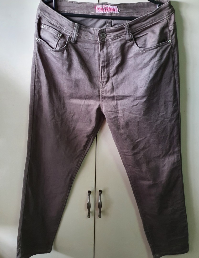 Pink elegance jeans clearance