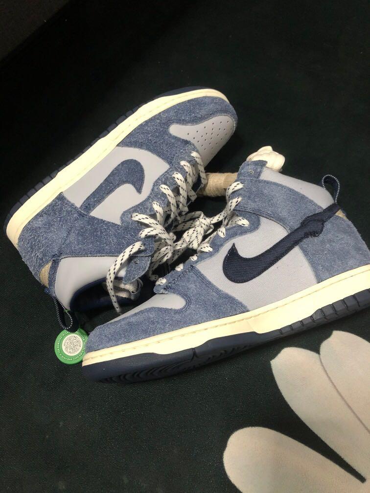 Nike dunk high ab notre midnight navy Outlet