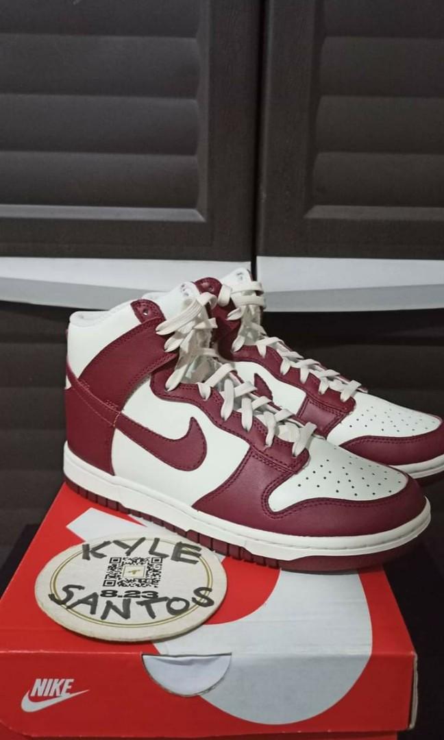 maroon dunk high