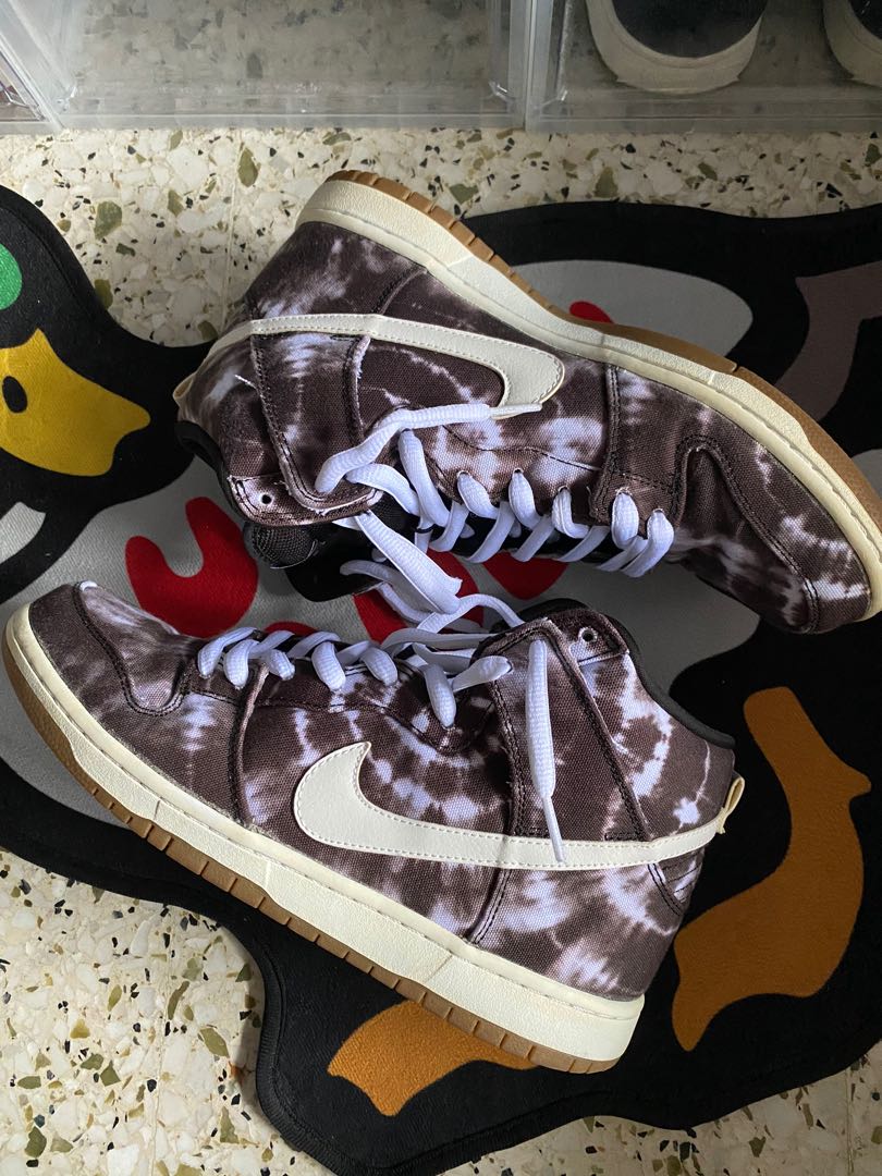 tie dye dunk high