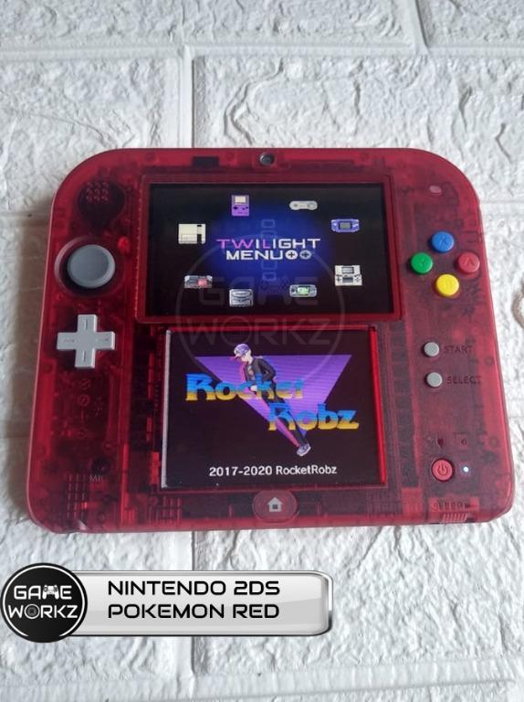 Pokemon red nintendo new arrivals 2ds
