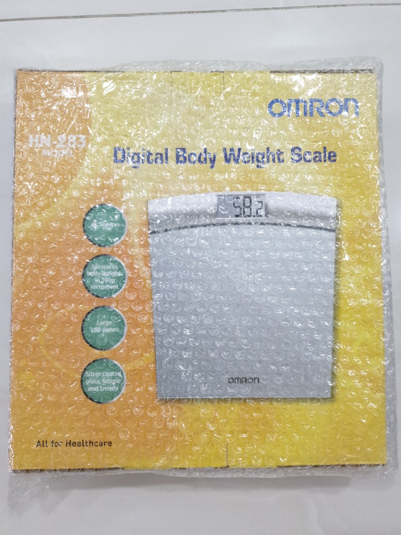 Omron Digital Body Weight Scale HN283, Health & Nutrition, Health