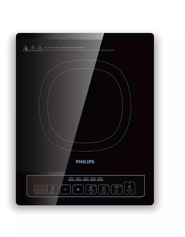 Philips HD4902 Induction Cooker Electric Stove 2000W TV Home Appliances Kitchen Appliances Cookers on Carousell
