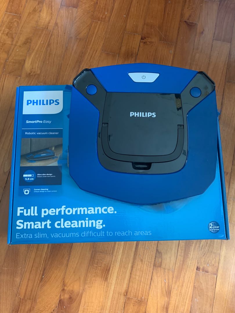 Philips SmartPro Easy Robot Vacuum FC8792/01, TV & Home Appliances, Vacuum Cleaner