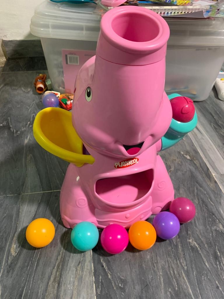 Playskool elephant ball popper online pink
