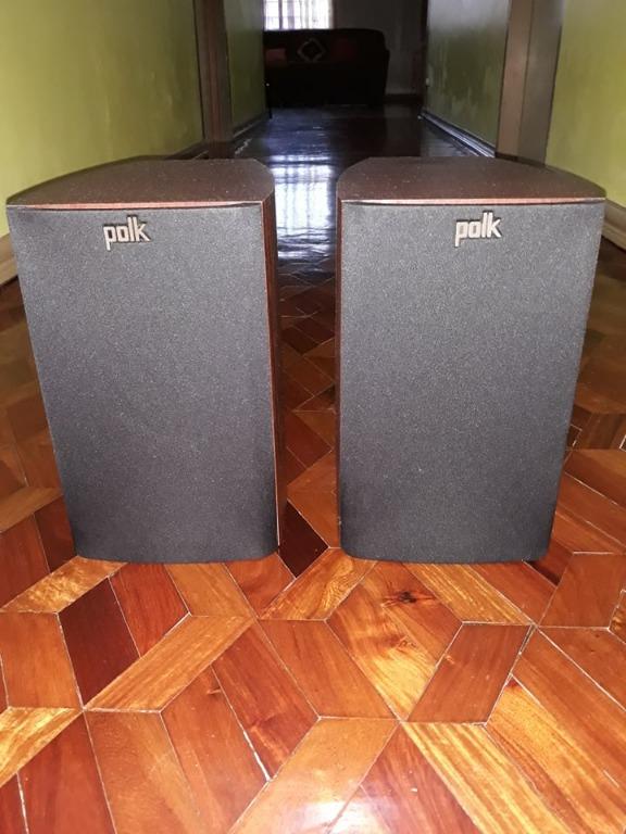 POLK AUDIO TSx110B Cherry Bookshelf Speaker not BOSE, JBL, B&W