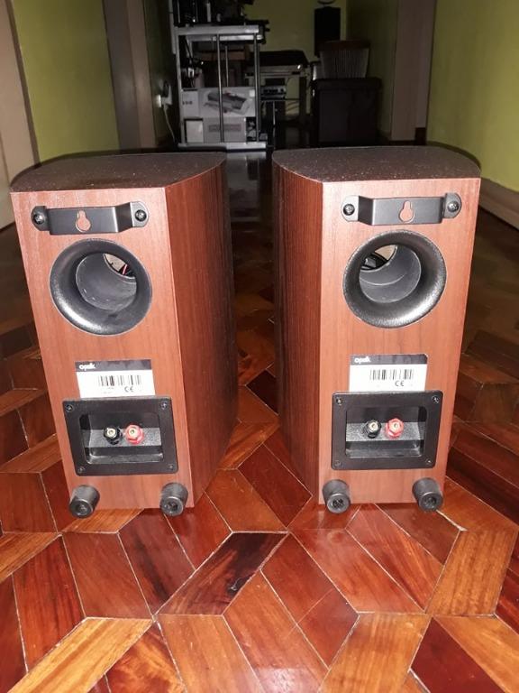 POLK AUDIO TSx110B Cherry Bookshelf Speaker not BOSE, JBL, B&W