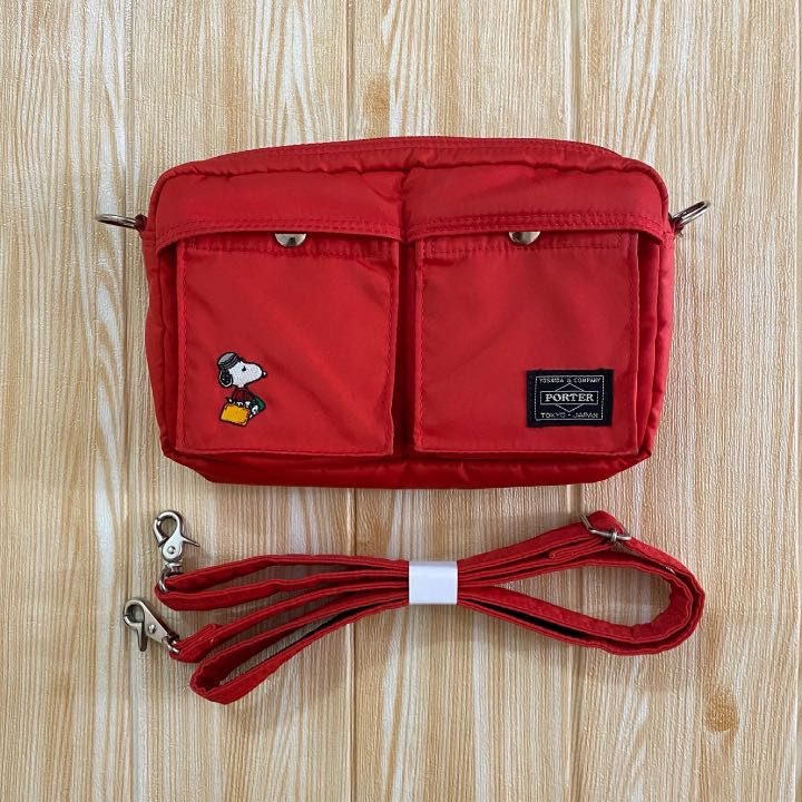 Porter X Peanuts Joe Porter Shoulder Bag Men S Fashion Bags Wallets Sling Bags On Carousell