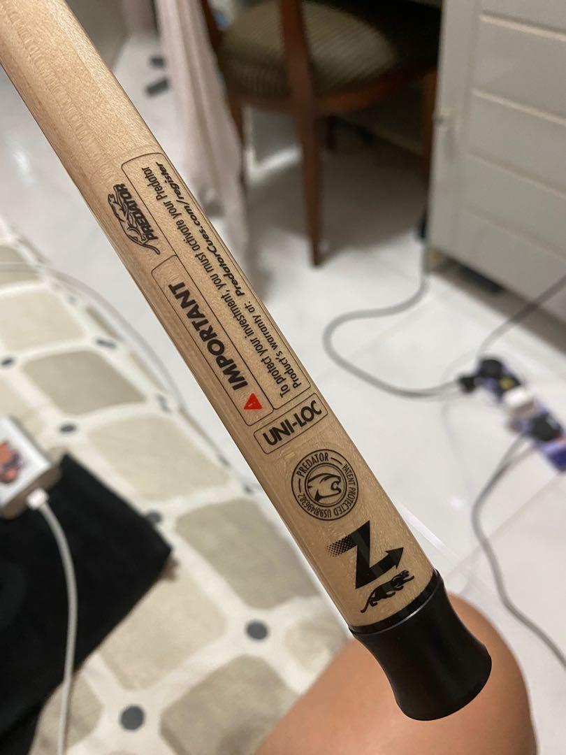 Predator Z3 pool cue shaft, Sports Equipment, Sports & Games, Billiards