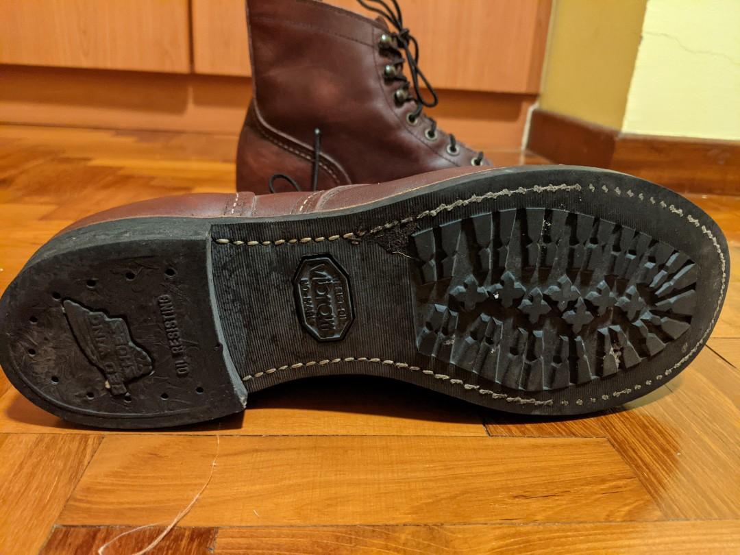 Red wing iron cheap ranger oxblood mesa