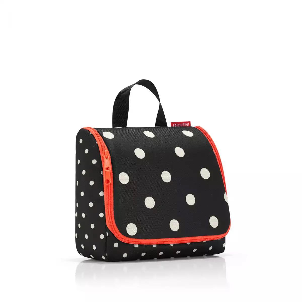 Reisenthel Toiletries Bag Pouch (Black/White/Red Polkadots Mixed Dots), Women's Fashion, Bags & Wallets, Tote Bags on Carousell