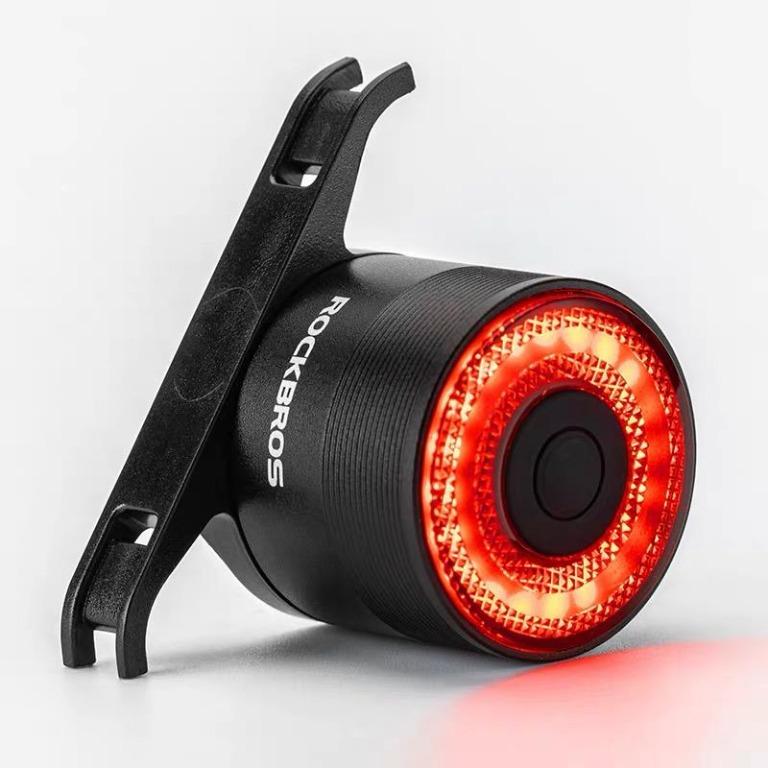 RockBros Q3 Smart Bicycle Tail Light Sports Equipment Bicycles Parts Parts Accessories on Carousell