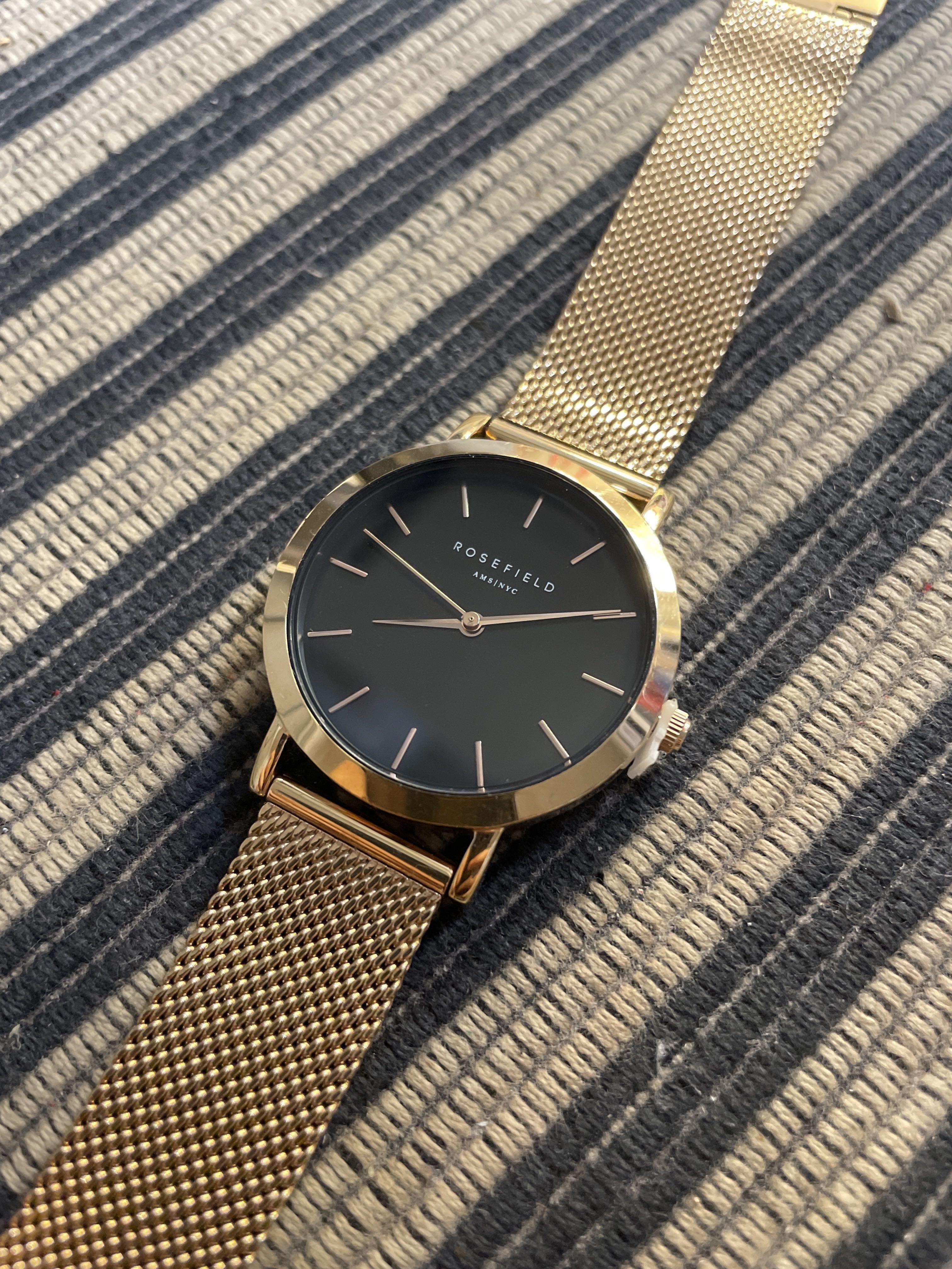 Rosefield sales mercer watch
