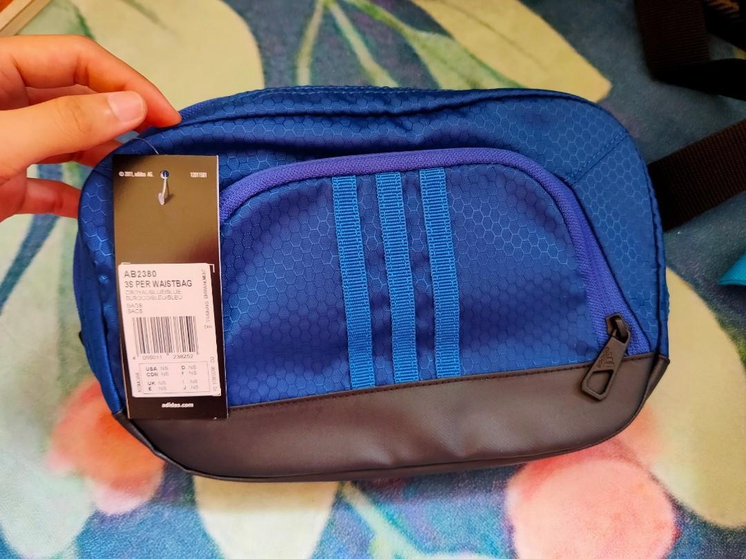 Royal Blue Adidas Fanny Pack Women s Fashion Bags Wallets Tote Bags on Carousell