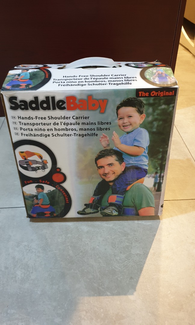 saddle baby backpack