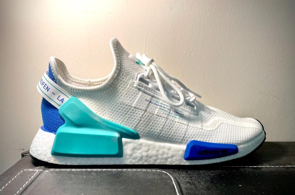 Nmd white mens sale deals