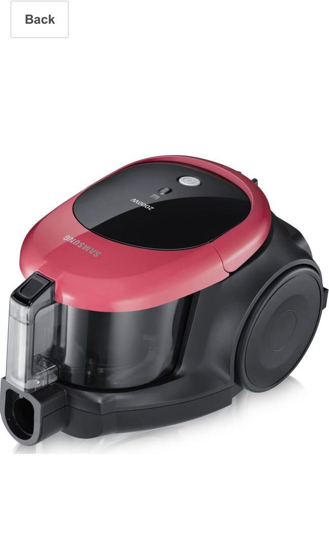 Samsung Canister Vacuum Cleaner (Bagless), Home Appliances, Cleaning