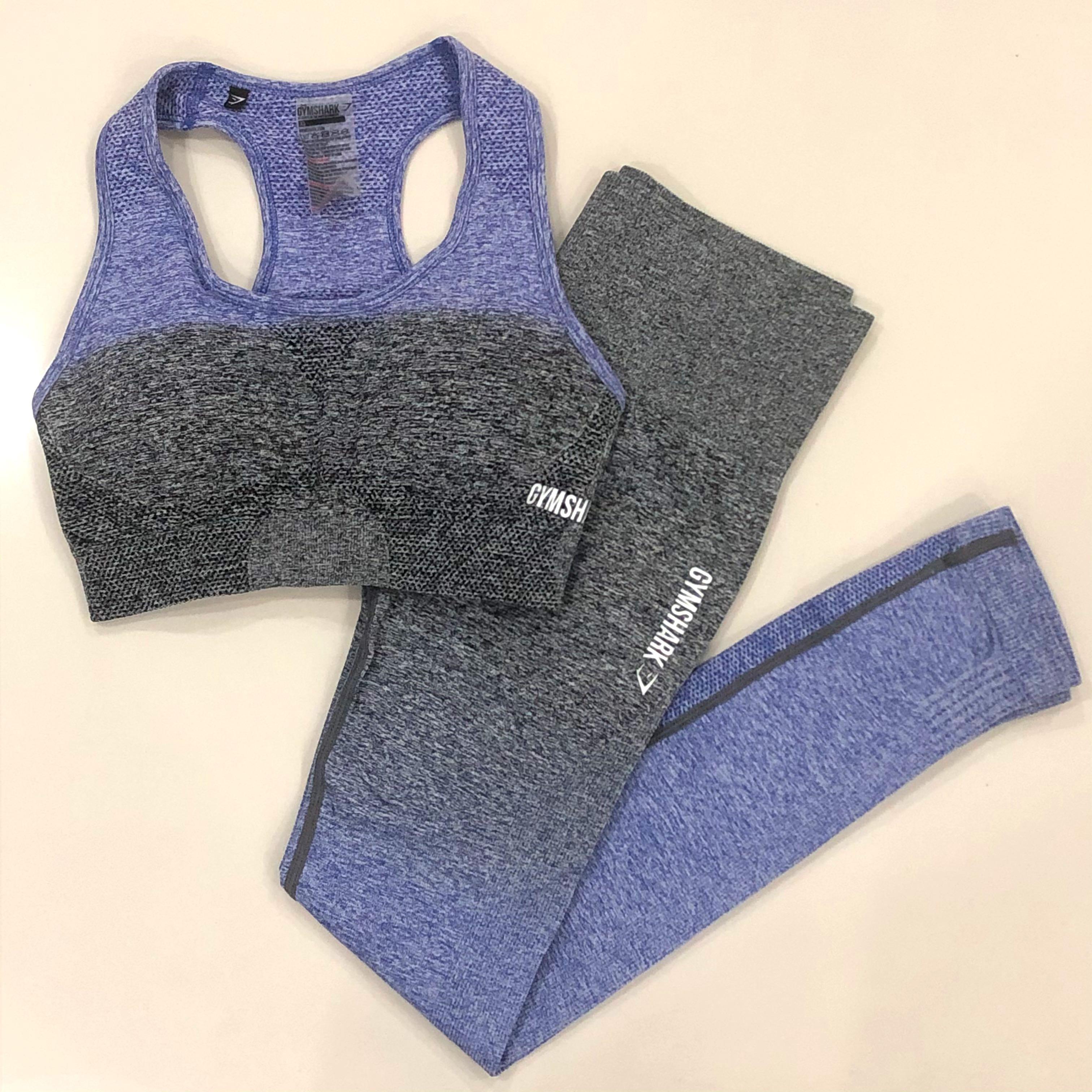 Gymshark ombre indigo top