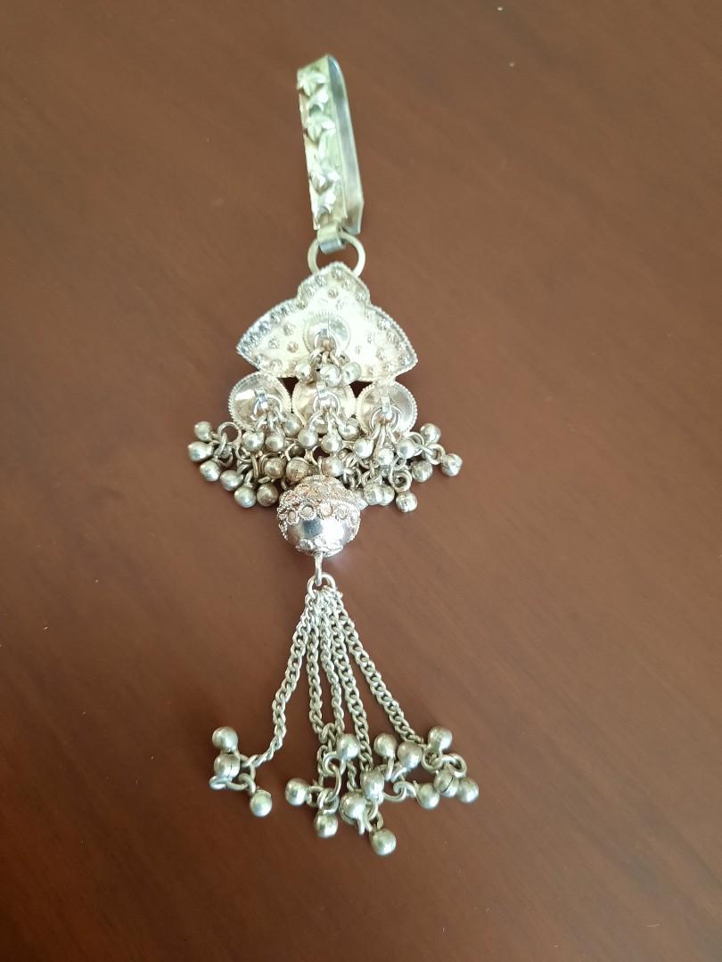 2020#Waist Silver jewellery For Saree (hook type)|| Stylish Silver Key  Chain chabi challa Designs - YouTube