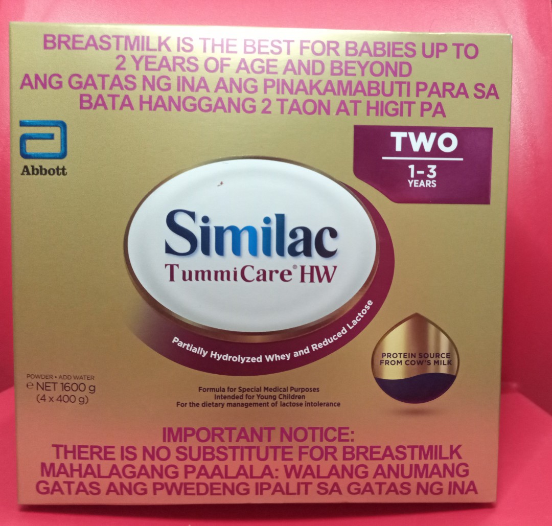 SIMILAC TUMMICARE 1 3 YRS OLD Babies Kids Nursing Feeding