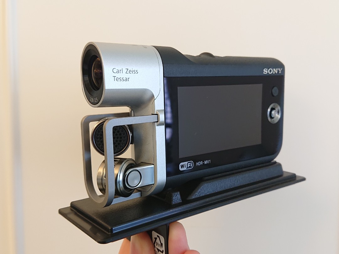 全新SONY HDR-MV1 Camcorder 高音質影音數位攝影機, 攝影器材, 攝錄機