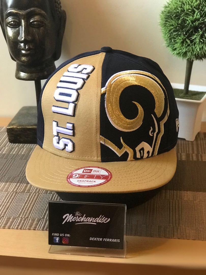 St. Louis Rams Big logo hat by New era, Men's Fashion, Watches &  Accessories, Caps & Hats on Carousell