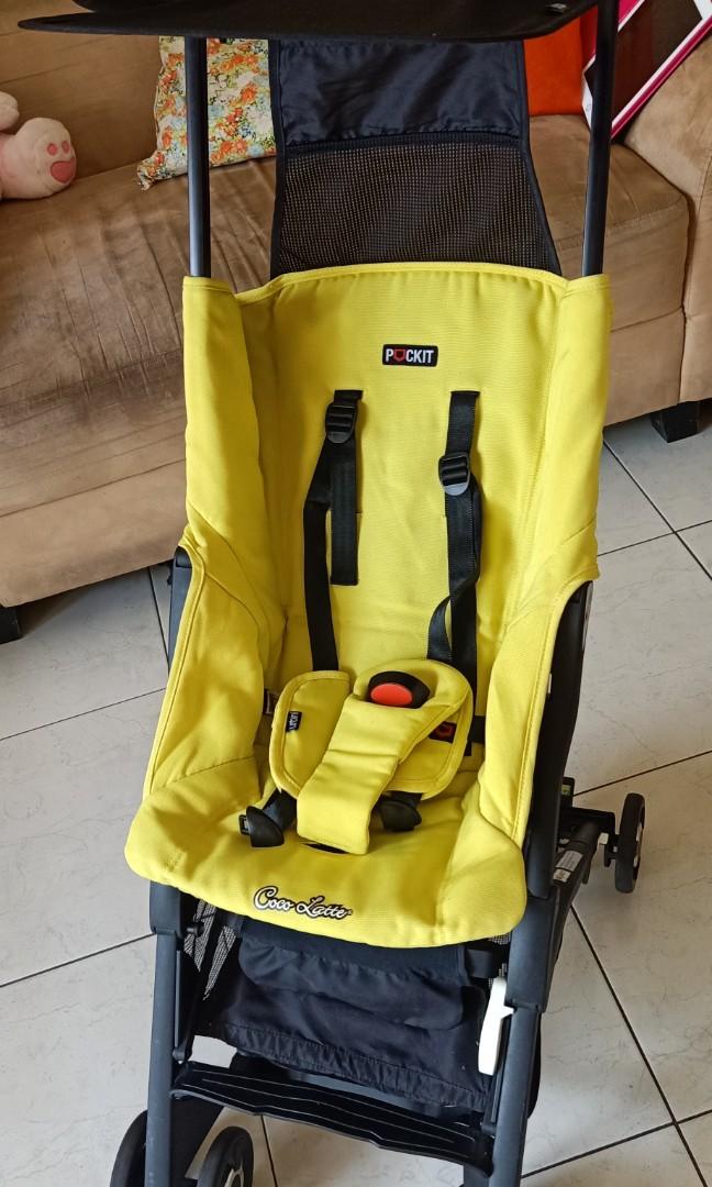 Stroller cocolatte pockit CL 838 yellow Bayi Anak Kereta