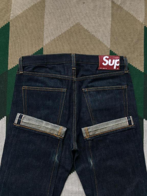Supreme selvedge cheap denim