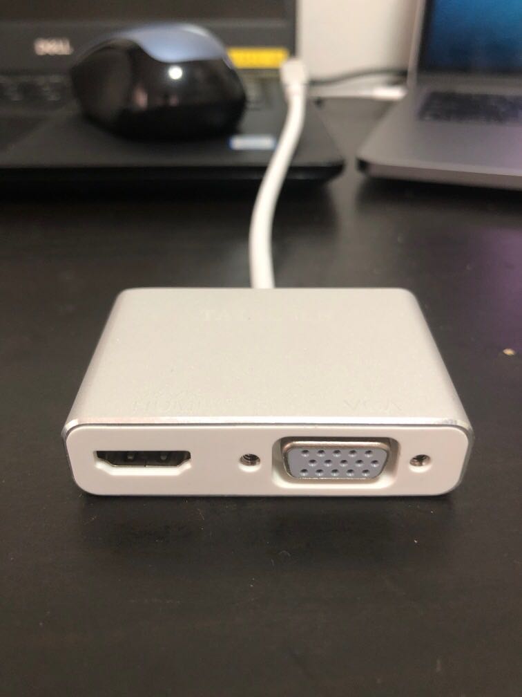 Taikesen MacBook Thunderbolt to HDMI + VGA, Computers & Tech, Parts
