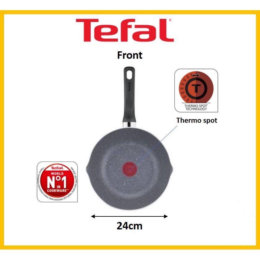 Tefal Natura Non-Stick Deep Fry Pan 24cm, Furniture & Home Living,  Kitchenware & Tableware, Cookware & Accessories on Carousell