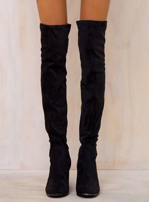 therapy hanover faux suede boots