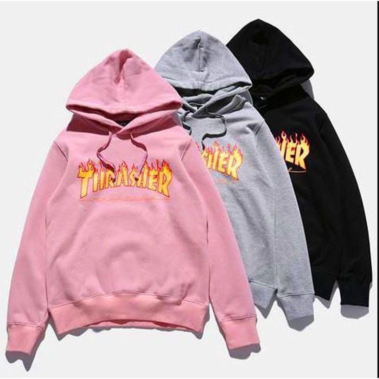 Thrasher jacket pink on sale