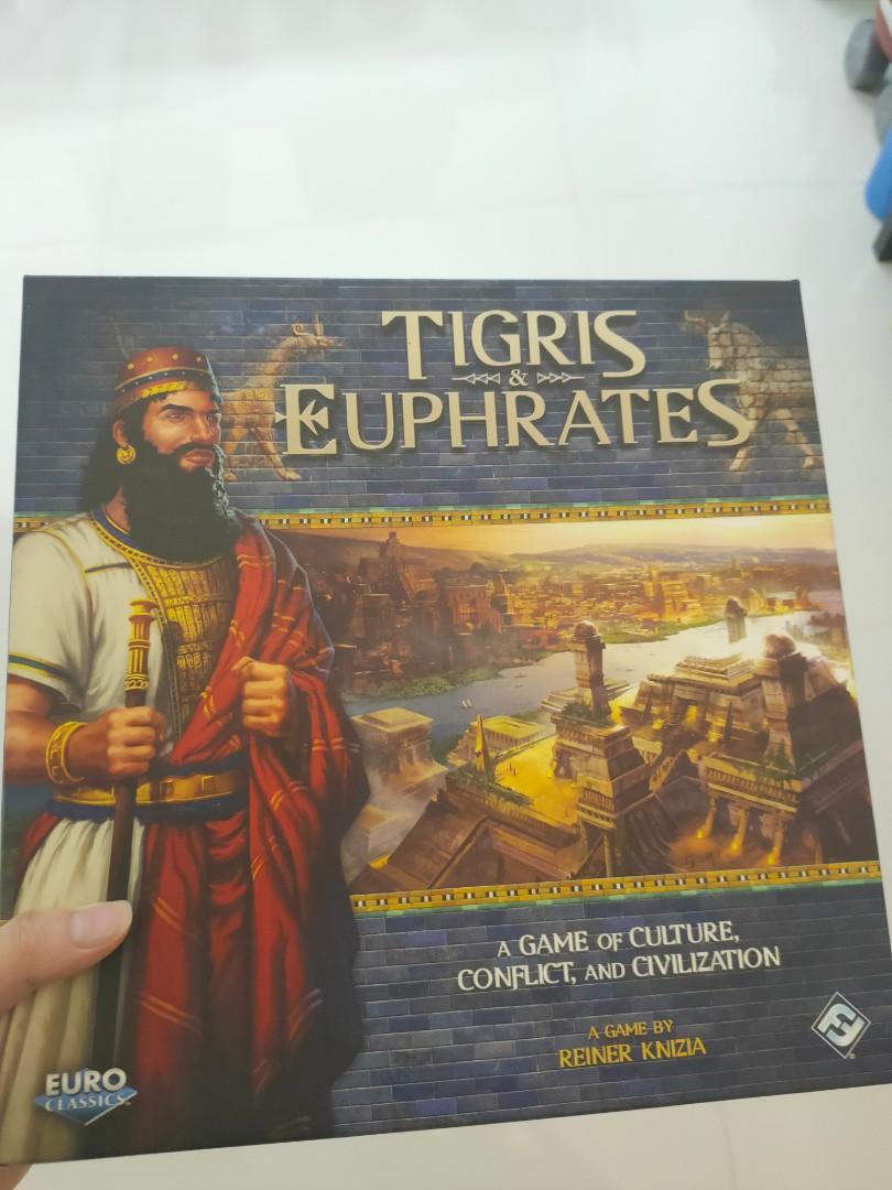 Trade On The Tigris Board Game - Strategy Game For 2-4 Players, Civilization Building & Resource Trading