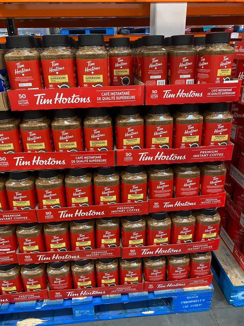 Tim Hortons Instant Coffee 340g, Food & Drinks, Beverages on Carousell