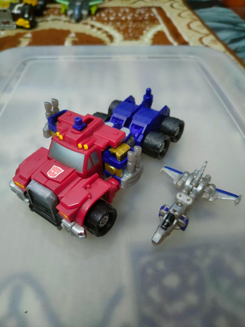 Transformers Armada Optimus Prime Deluxe Class Minicon Overrun, Hobbies